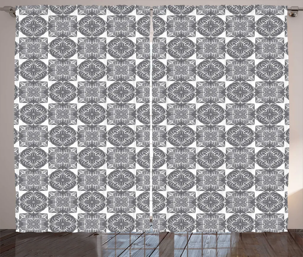 Rideau Occultant Partiel Taupe Pâle 280x225 cm à Bandes Universelles