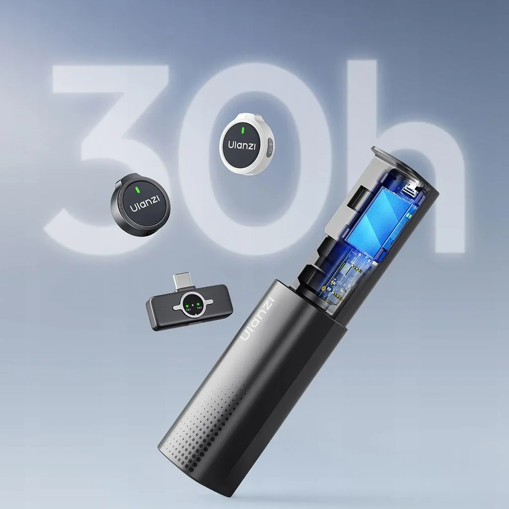 Double micro cravate sans fil Lightning pour iPhone portée de 100m - 7