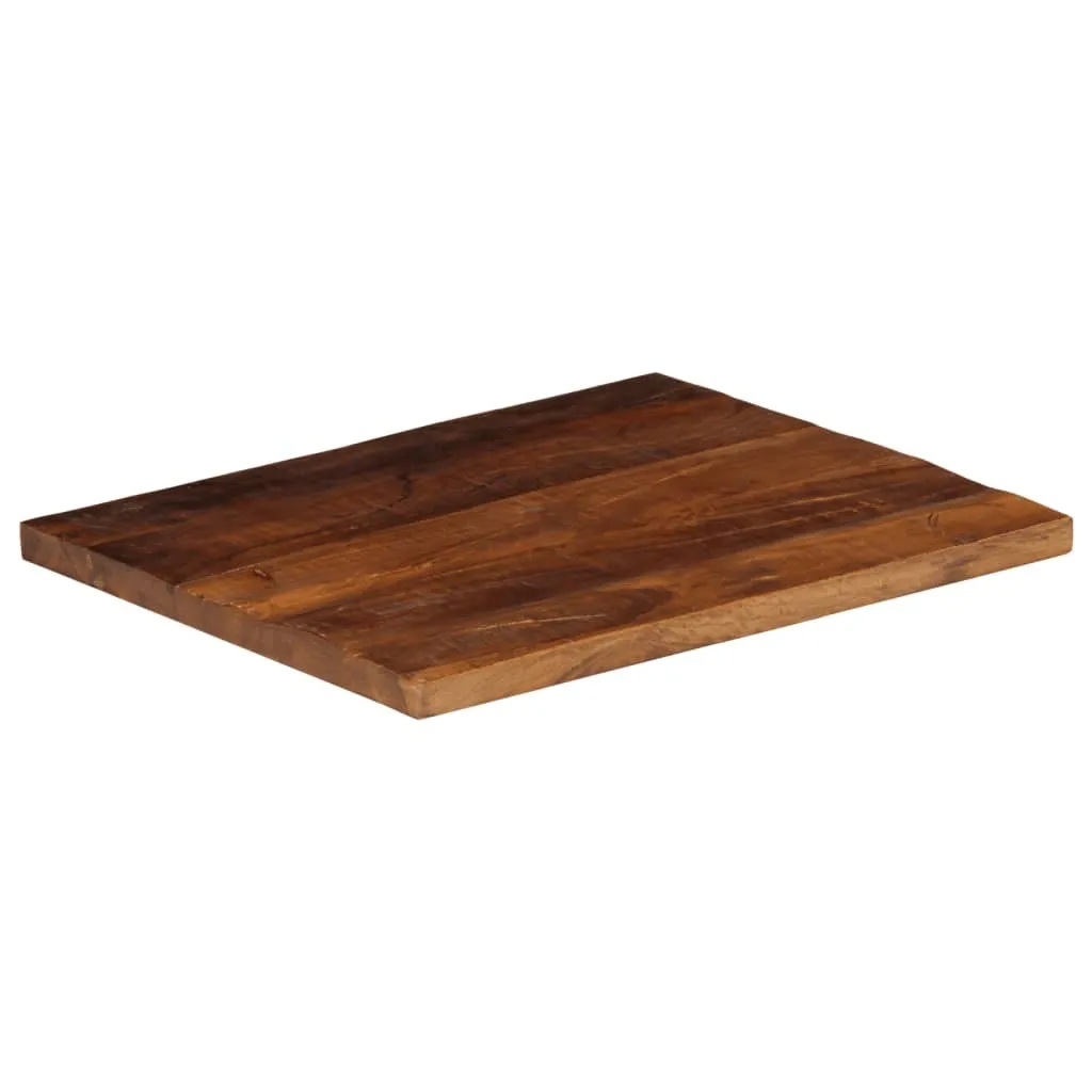 SYFAX™ Piano Tavolo Rettangolare 60x50x2,5 Legno Massello Recupero