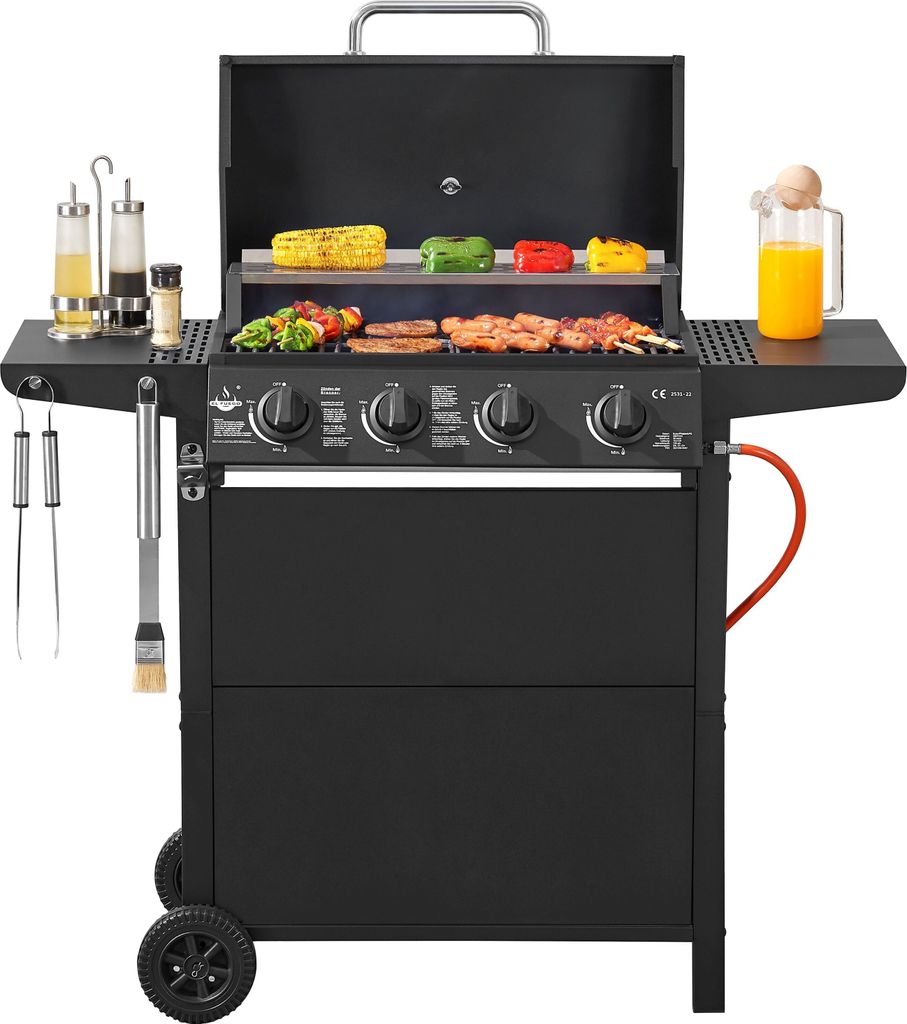 El Fuego® Gasgrill "San Jose 4 Brenner" Produktbild 