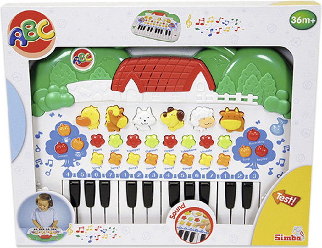 Simba ABC-Tierstimmen-Keyboard Produktbild 