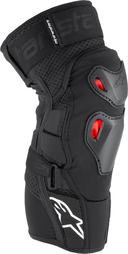 Ochraniacz kolan Alpinestars Biopro czarny/czerwony/biały Obrázok produktu 