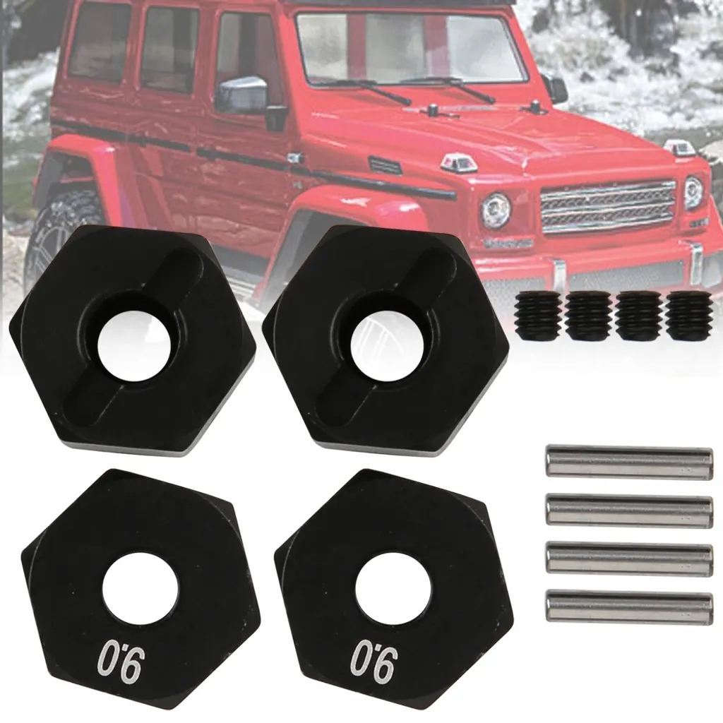 Moyeu hexagonal de roue RC pour améliorer la stabilité de votre Crawler - 4