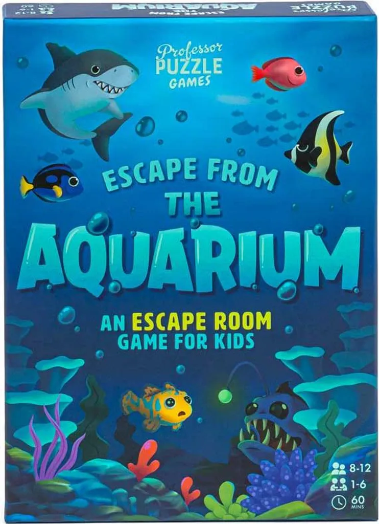 Jeu d'énigmes Aquarium Aventure : Escape Game à domicile pour enfants