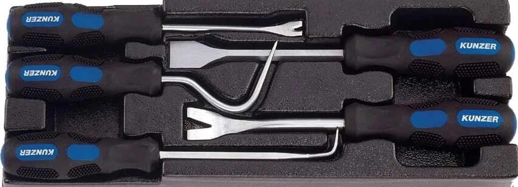 Levier de carrosserie Kunzer 7CH05 en nylon renforcé - Set de 5 unités