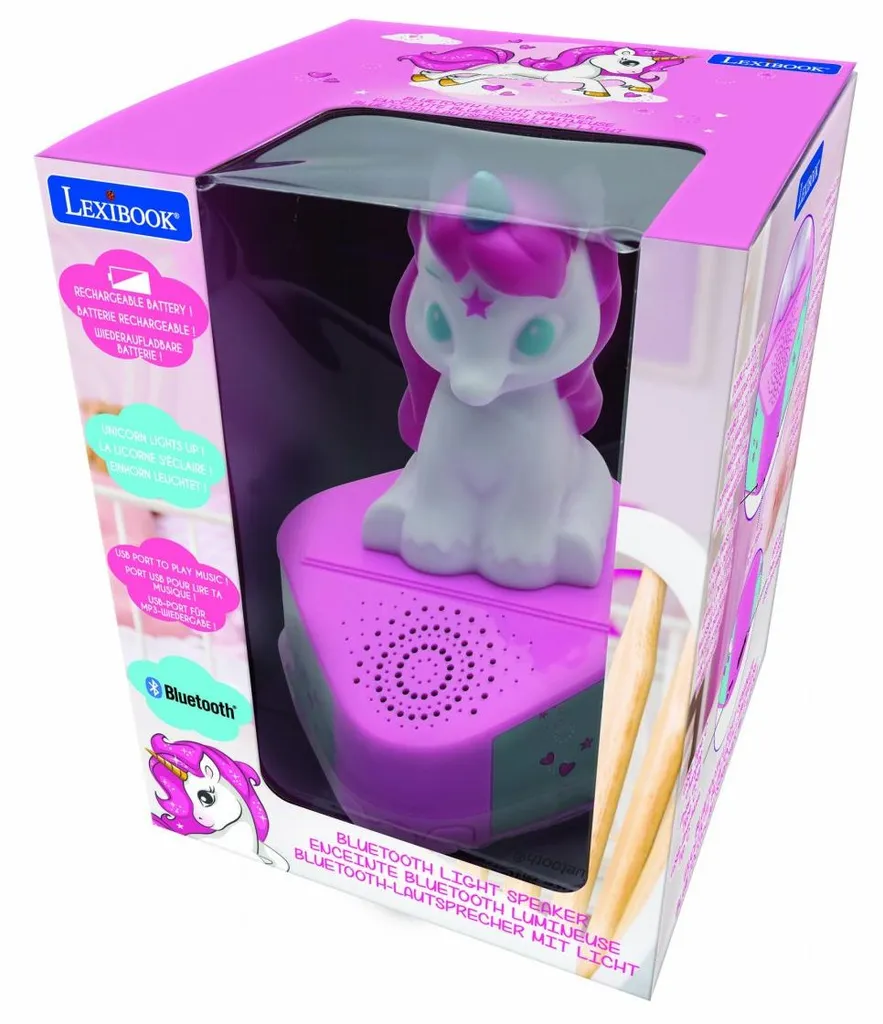 Enceinte Bluetooth Enfant Licorne Lexibook : Cadeau Anniversaire Idéal - 13