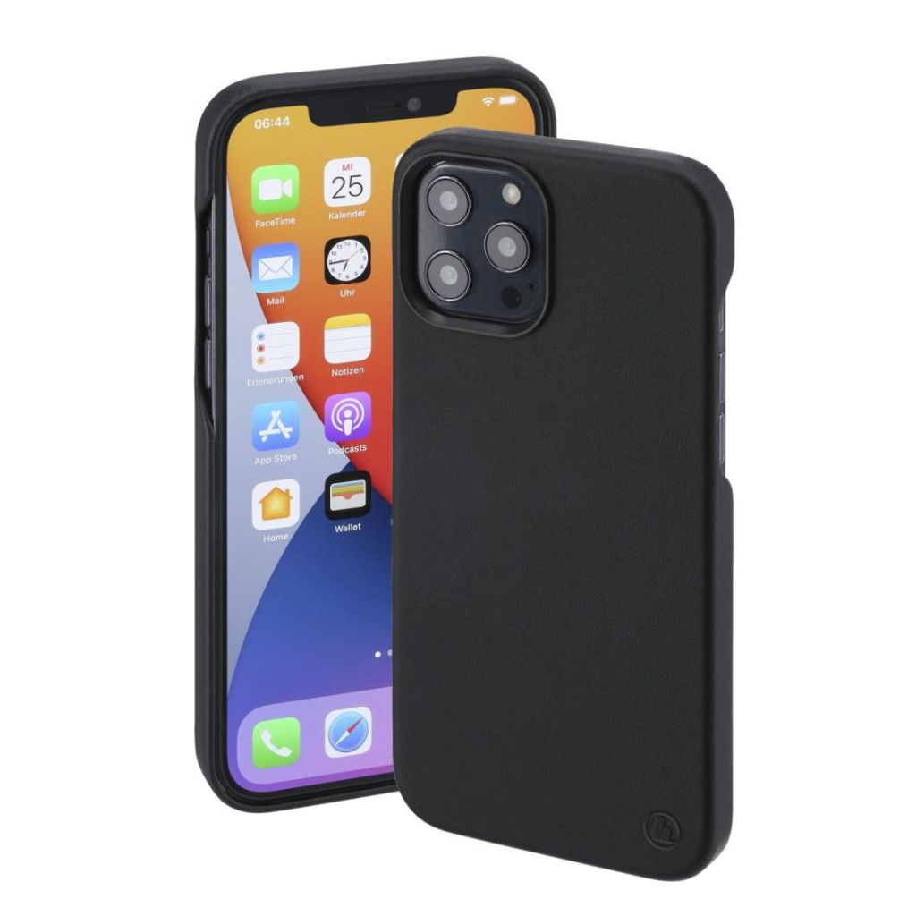 Cover "MagCase Finest Sense" für Apple iPhone 12 Pro Max, Schwarz Handyhülle