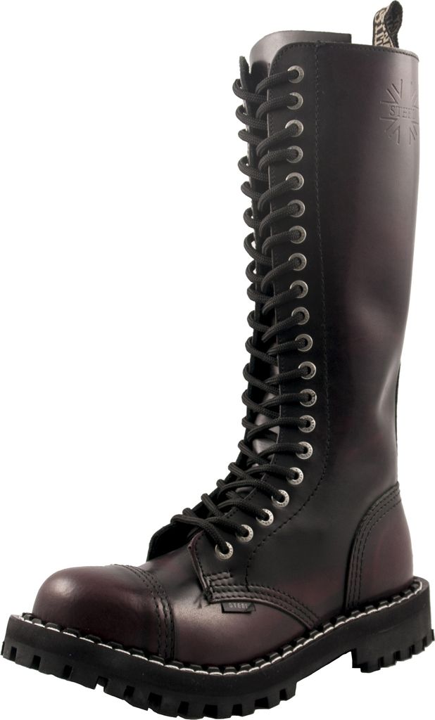 Steel - Rub Off, 20-Loch Boots