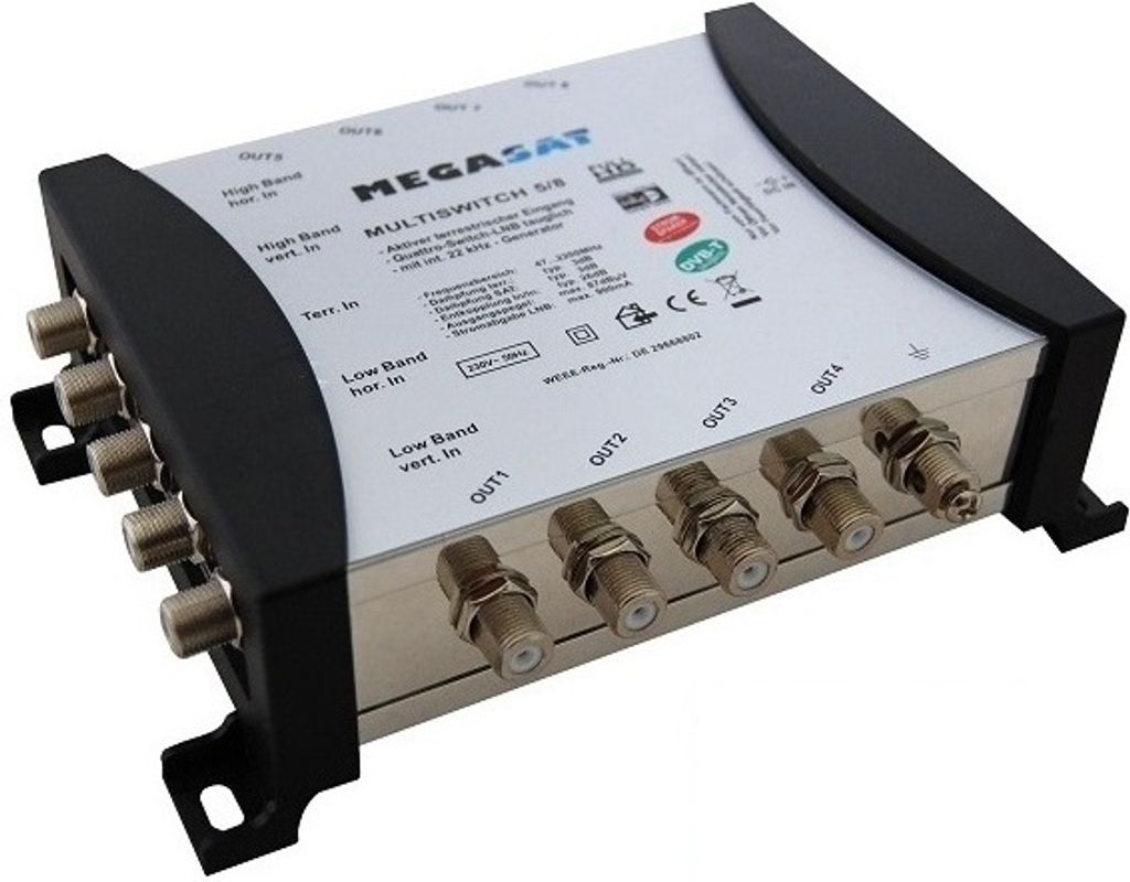 Commutateur multiple Megasat 5/8 0600150 Image du produit 
