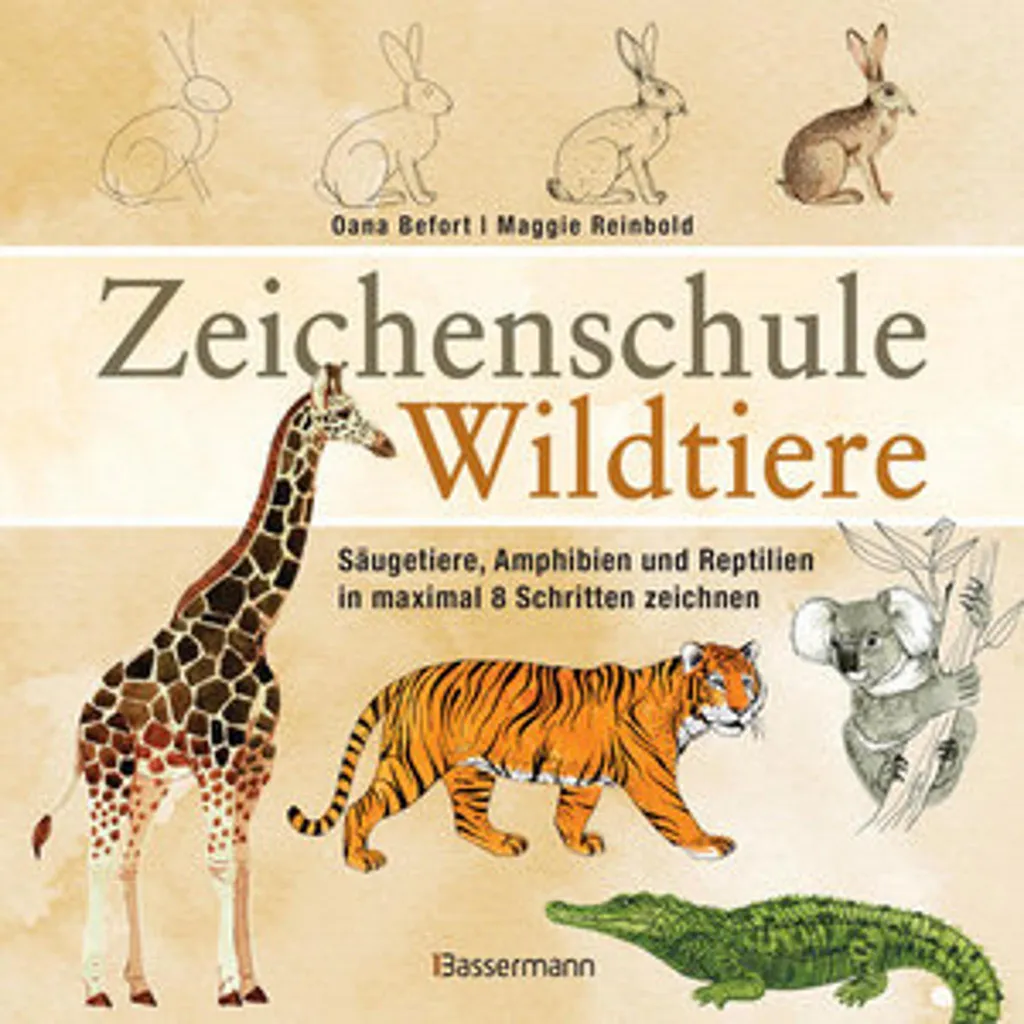 Réussir vos dessins d'animaux sauvages avec Zeichenschule Wildtiere