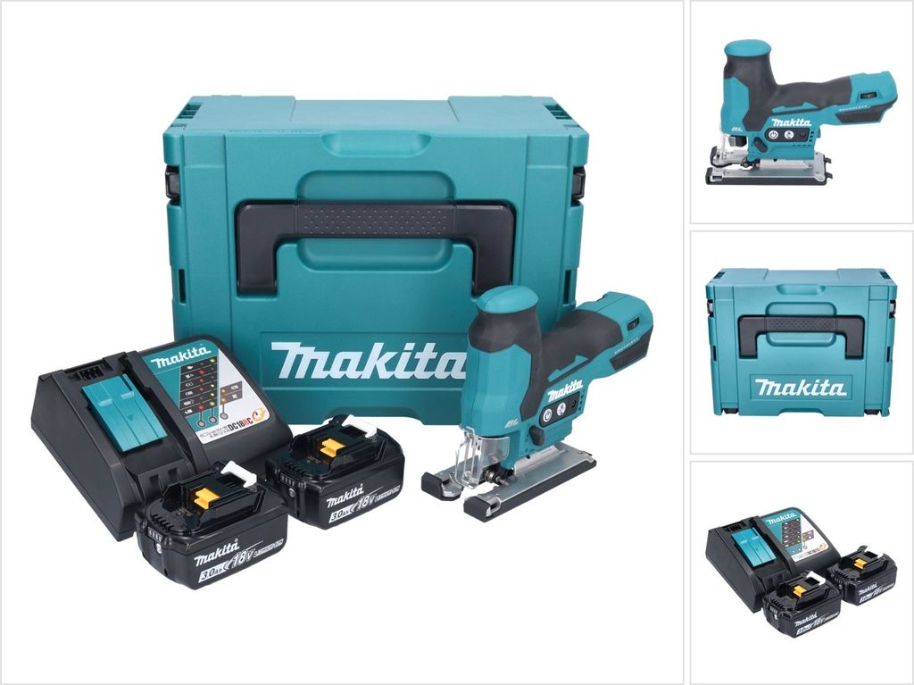 Makita DJV 185 RFJ Akku Pendelhubstichsäge 18 V Brushless + Produktbild 