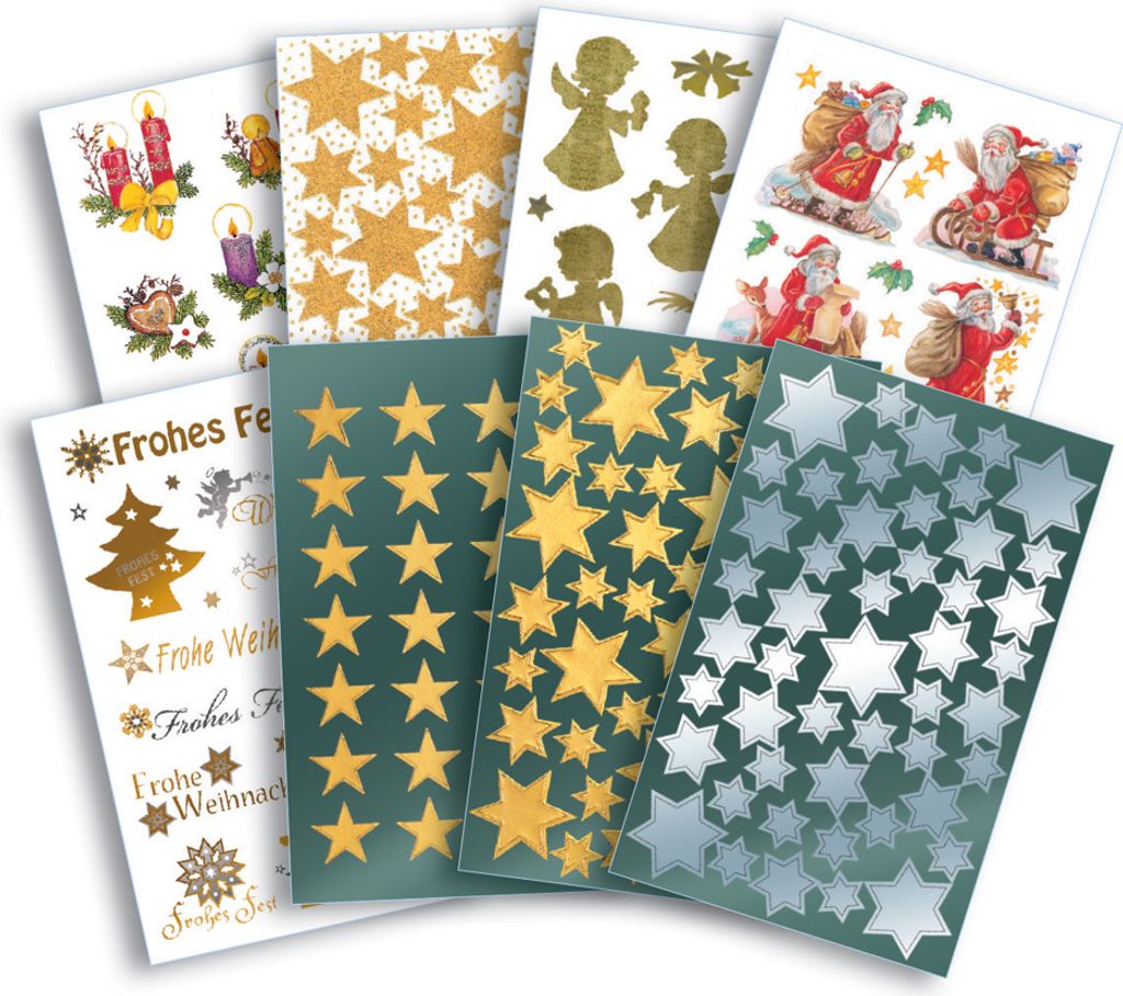 AVERY Zweckform ZDesign Weihnachts Sticker " " 80 Packungen