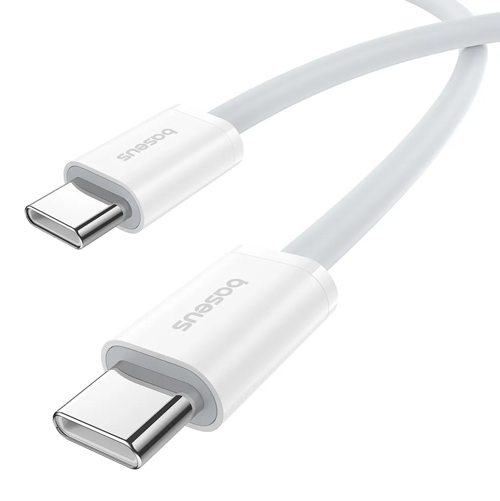 USB-C to USB-C Cable Baseus Superior Series 2, 30W, 3A, 1m, White P10365200211-00 - 2