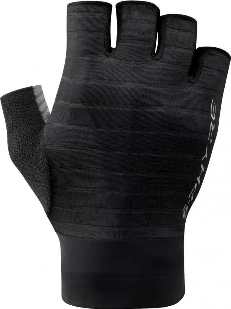 Gants Vélo Shimano S-Phyre Flash : Tissu Aéro et Coupe Course Noire S