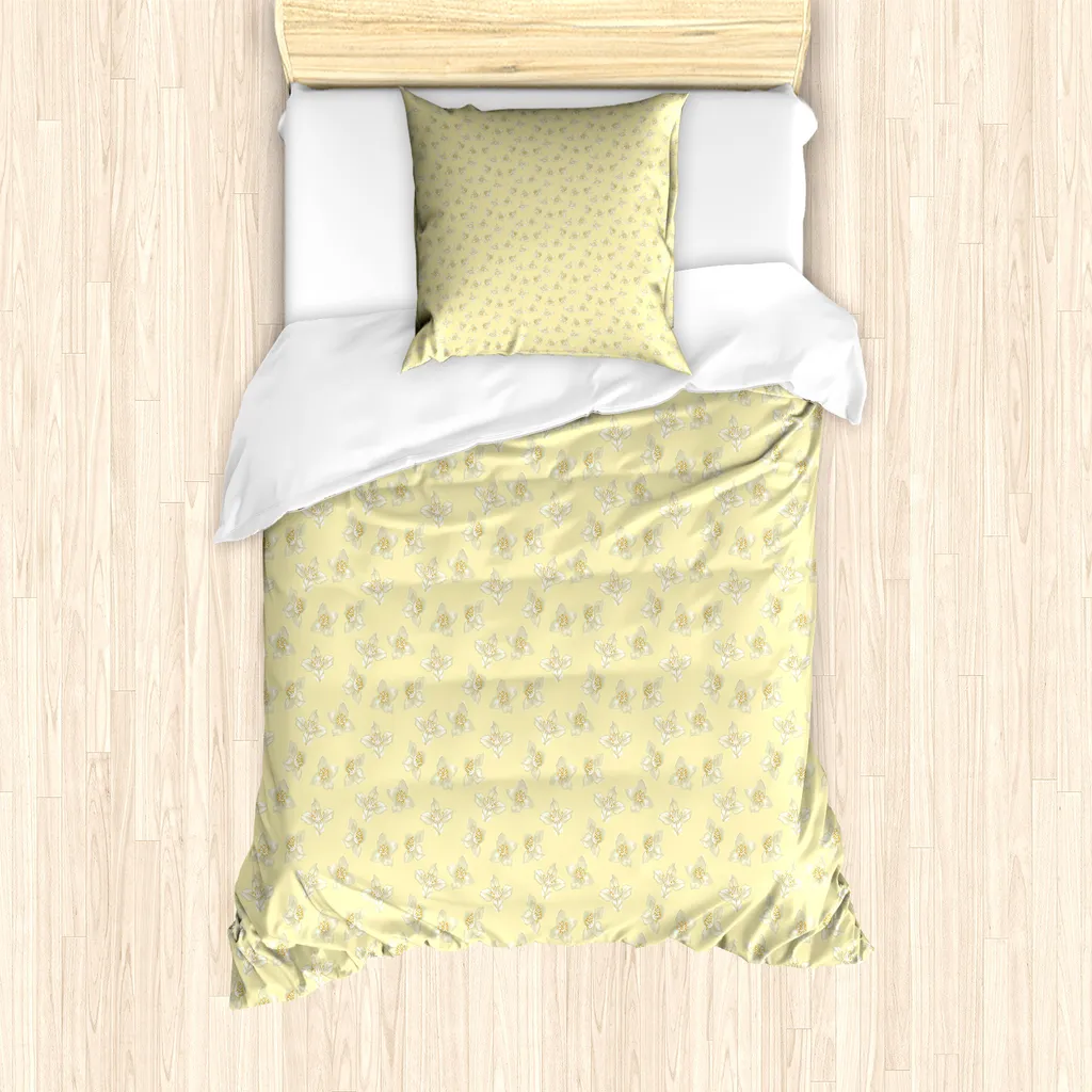 ABAKUHAUS Copripiumino 135x200 Anallergico - Petali Romantici