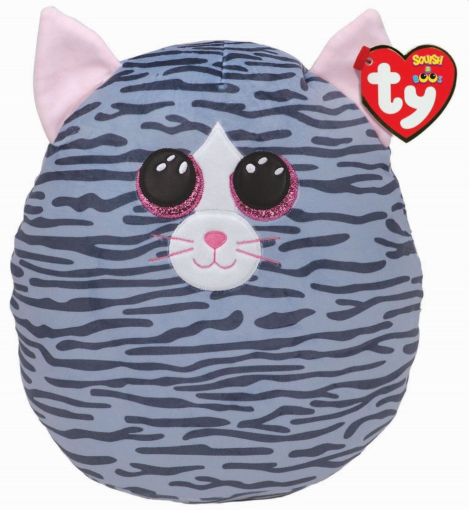 Ty 39290 - Kiki Katze - Squish A Boo / Squishy Beanies - 20cm (10")