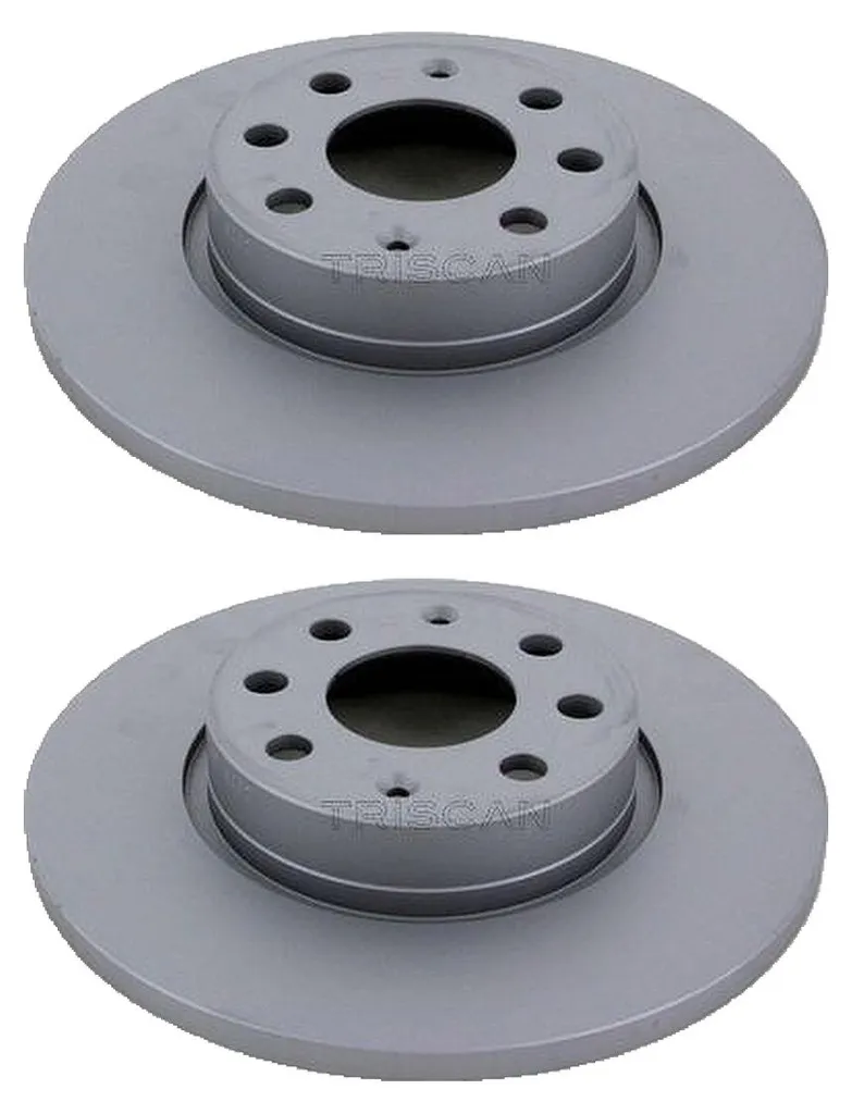 2 Disques de Frein Avant Triscan pour Opel Corsa D et Fiat Grande Punto