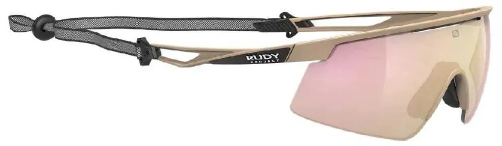 Lunettes de soleil anti-éblouissement Rudy Project Turbolence Rose Gold