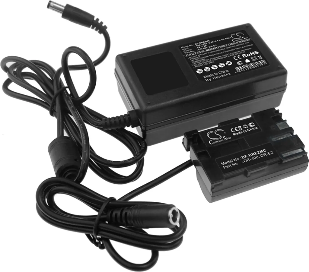 Chargeur DF-DRE2MC pour Canon EOS 5D 50D 40D 30D 20D remplace 5738A001