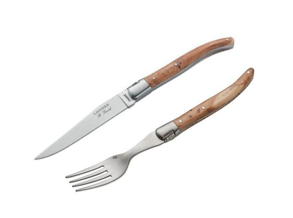 Wacholderholz Steakbesteck