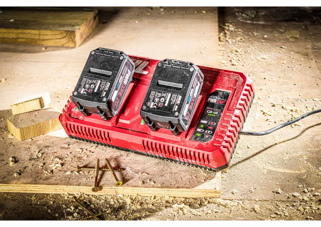 Chargeur double rapide Skil 20V puissance de charge 6.0A - 4