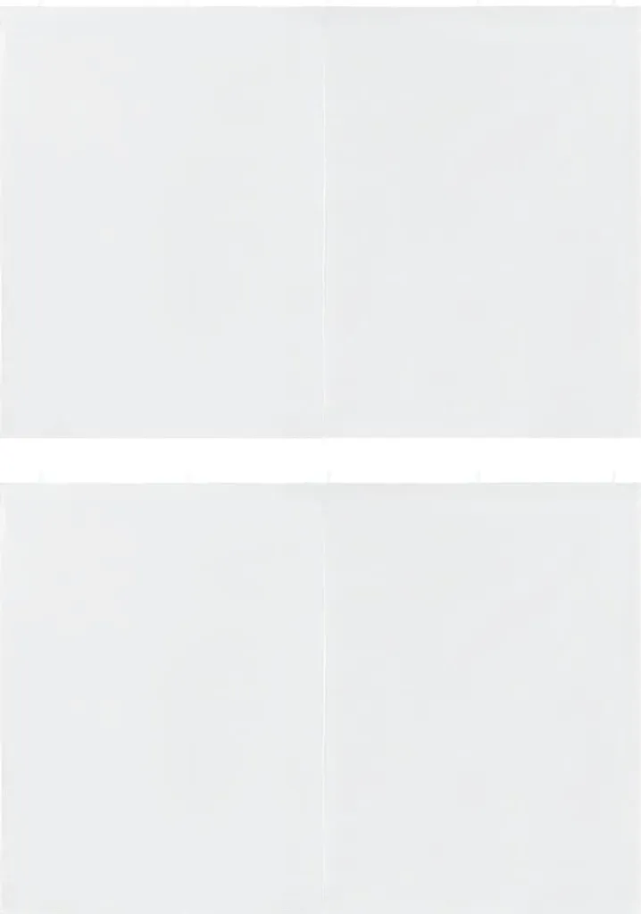 Set 2 Teli Laterali Bianco per Gazebo 3m con Cerniera | Offerta