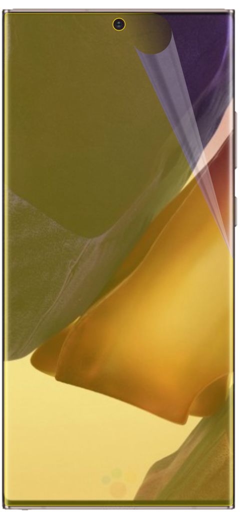 3x folia ochronna do Samsung Galaxy Note 20 Ultra 5G, 100% Zdjęcie produktu 3