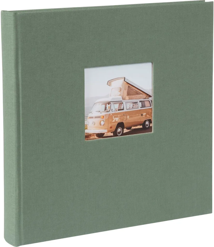 Album Fotografico di Lusso Goldbuch Bella Vista Lino Verde 30x31