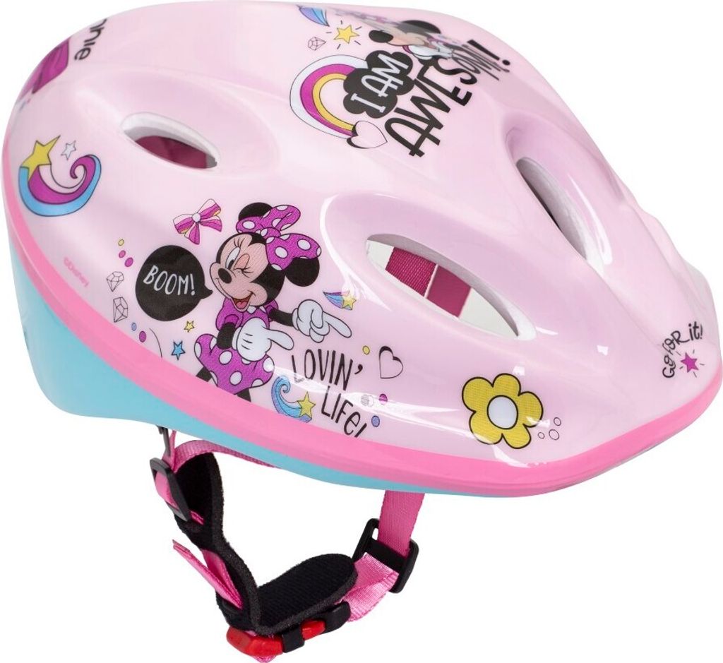 Mädchenfahrradhelm Minnie Rosa