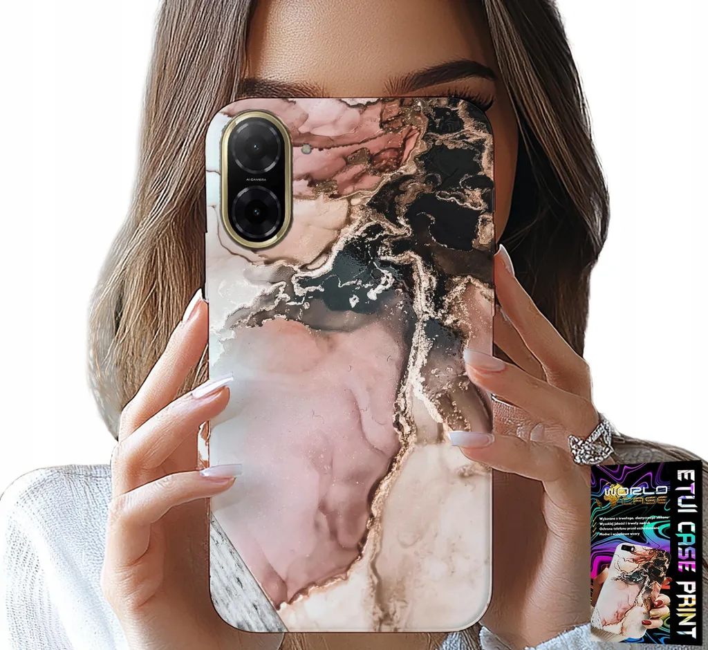 Custodia Protettiva Xiaomi Redmi A5 - Vetro 9H e TPU Bumper Marmo