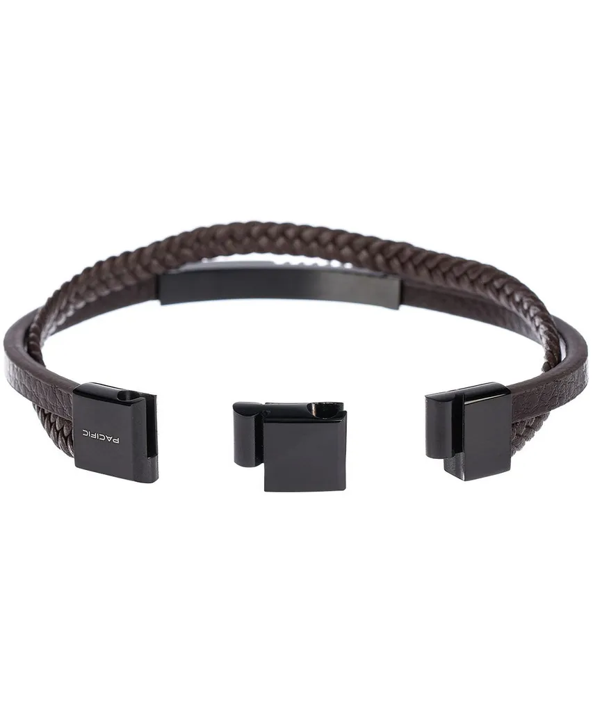 Bracelet Pacific Noir PCB00010 - Solution anti-ternissement durable - 3
