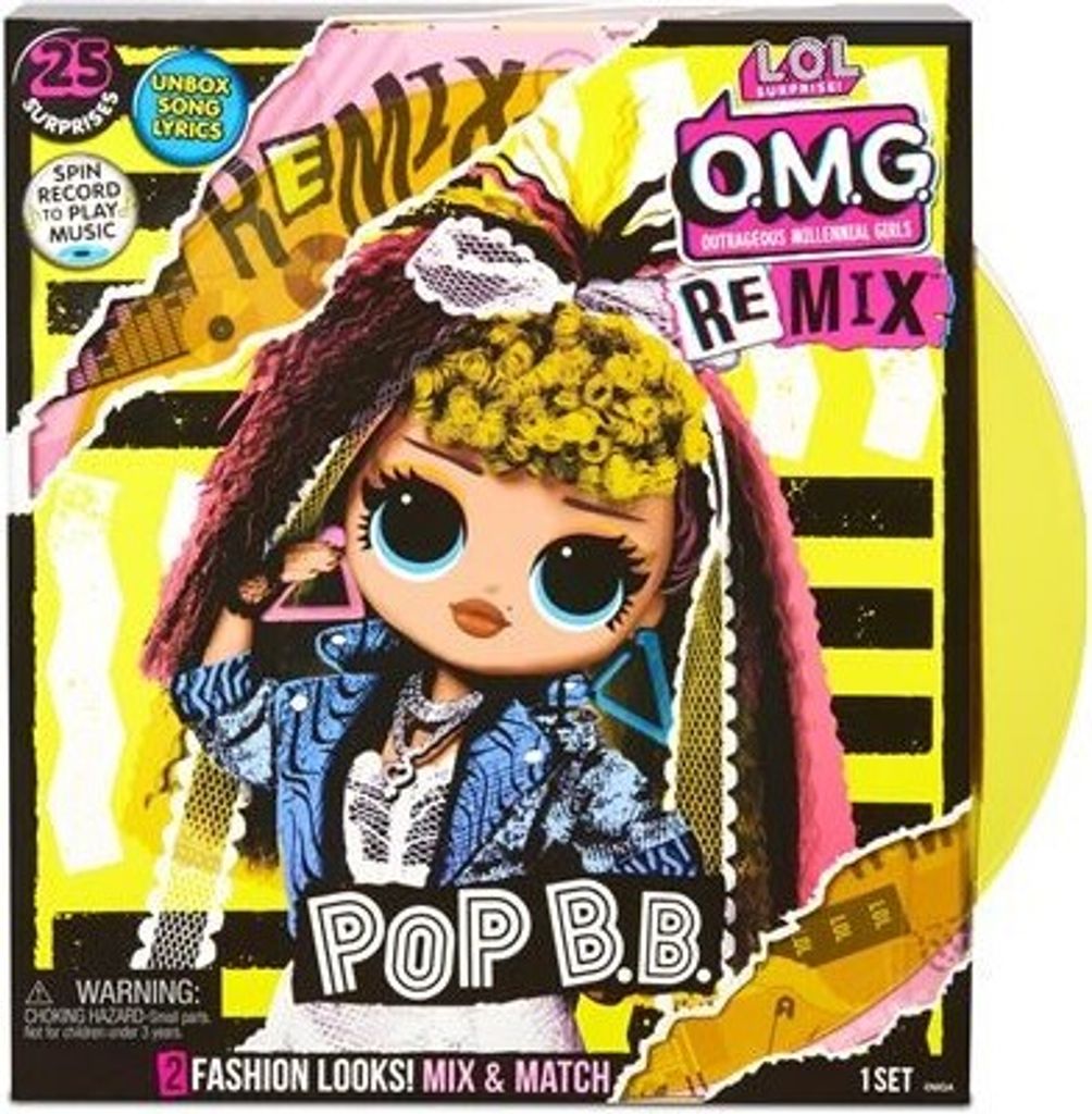 MGA L.O.L. Surprise OMG OMG Remix velká ségra Pop B.B. Obrázok produktu 9