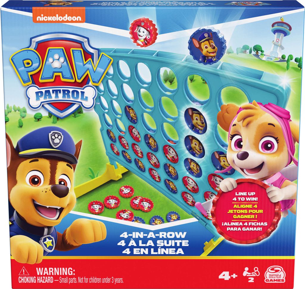 SpinMaster Vier in einer Reihe PAW PATROL Produktbild 