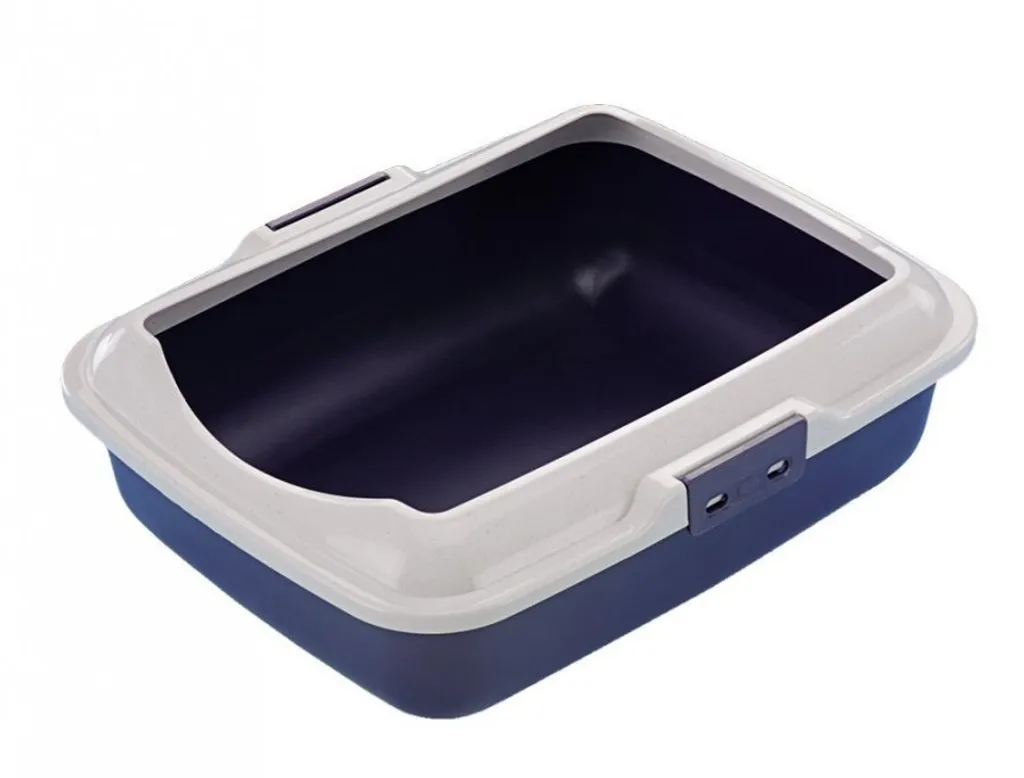 Nobby Katzen Toilettenschale 50 x 40 x 16 cm blau