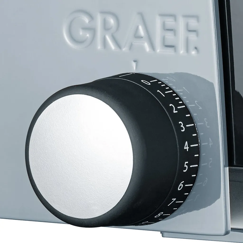 Graef SKS 110 Trancheuse Universelle Grise avec Accessoire Mini-Slice