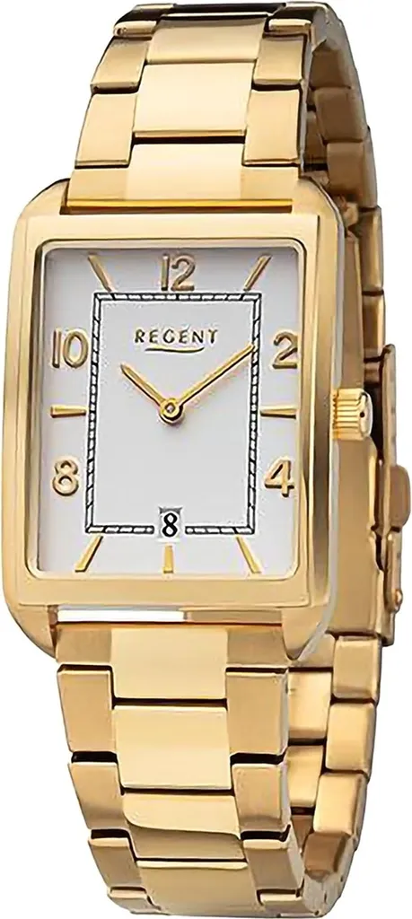 Orologio Regent D2URF1291 Uomo: Bracciale Dorato e Precisione Quarzo