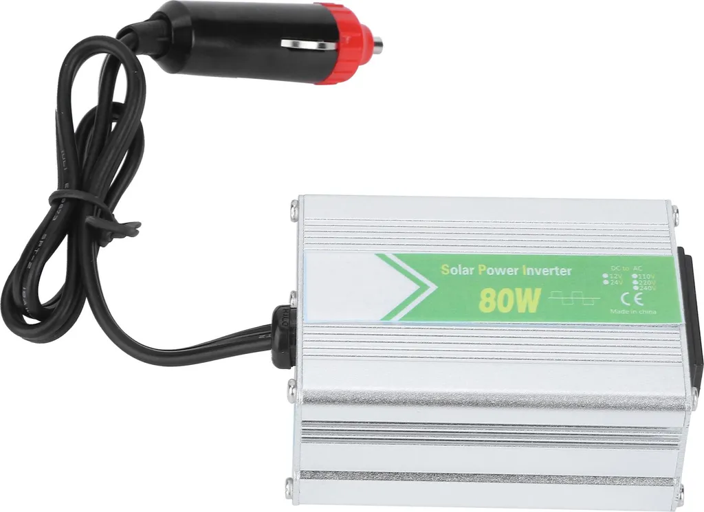Convertitore DC 12V AC 220V 80W | Monitor Digitale LED Intelligente