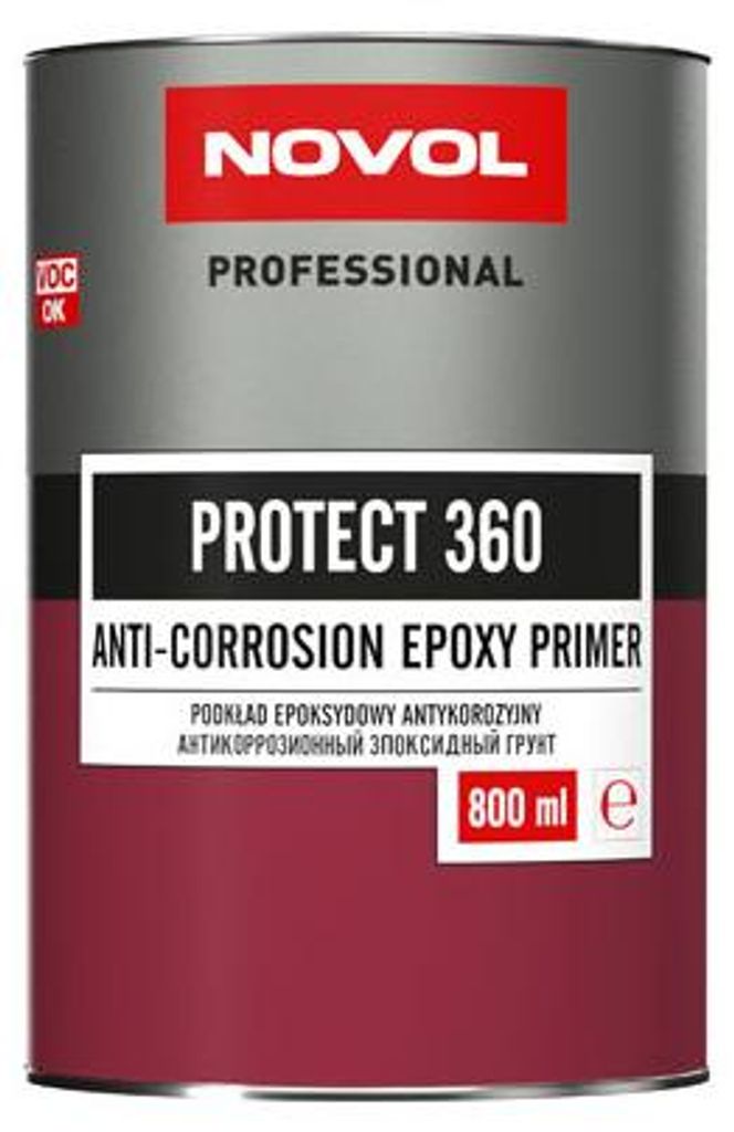 EPOKSYDOWY PODKŁAD ANTYKOROZYJNY SZARY Novol PROTECT 360 Zdjęcie produktu 