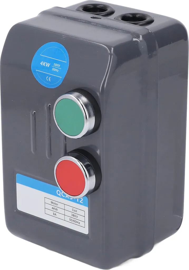 Interrupteur triphasé 380V avec protection thermique 6,8-11A 4kW