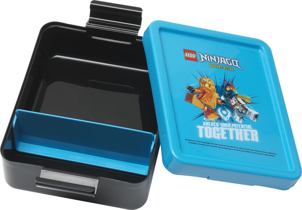 LEGO Brotdose LUNCH BOX NINJAGO blau/schwarz