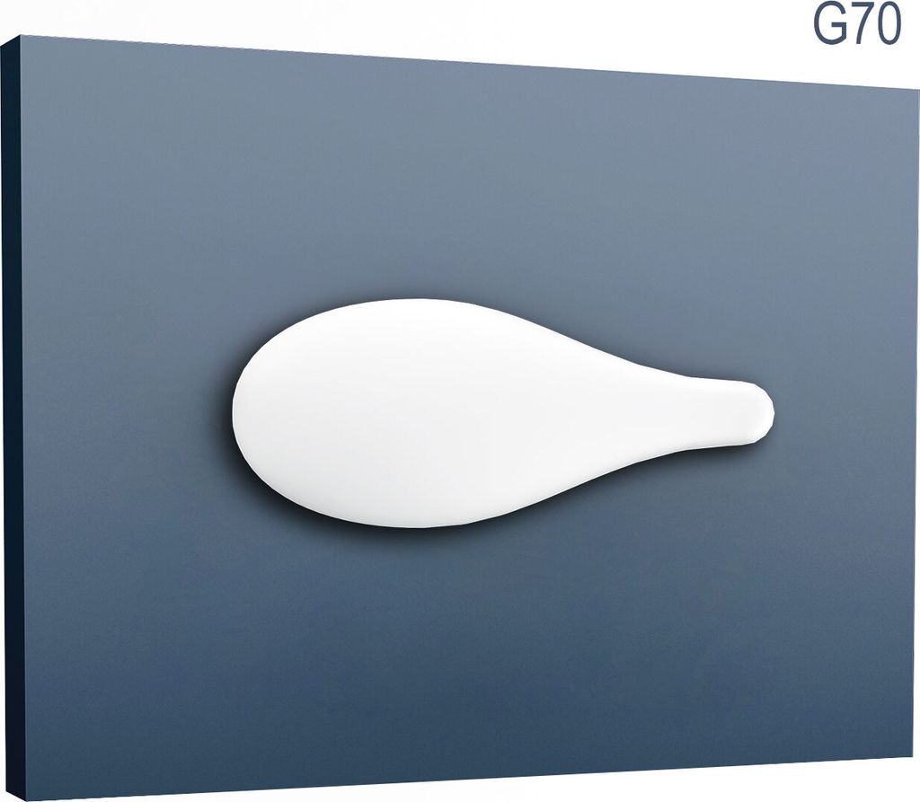 Stuckgesims von Orac Decor G70 Folio Ulf Moritz LUXXUS Zierelement Stuckprofil klassisches Wand Einrichtungs Element weiß