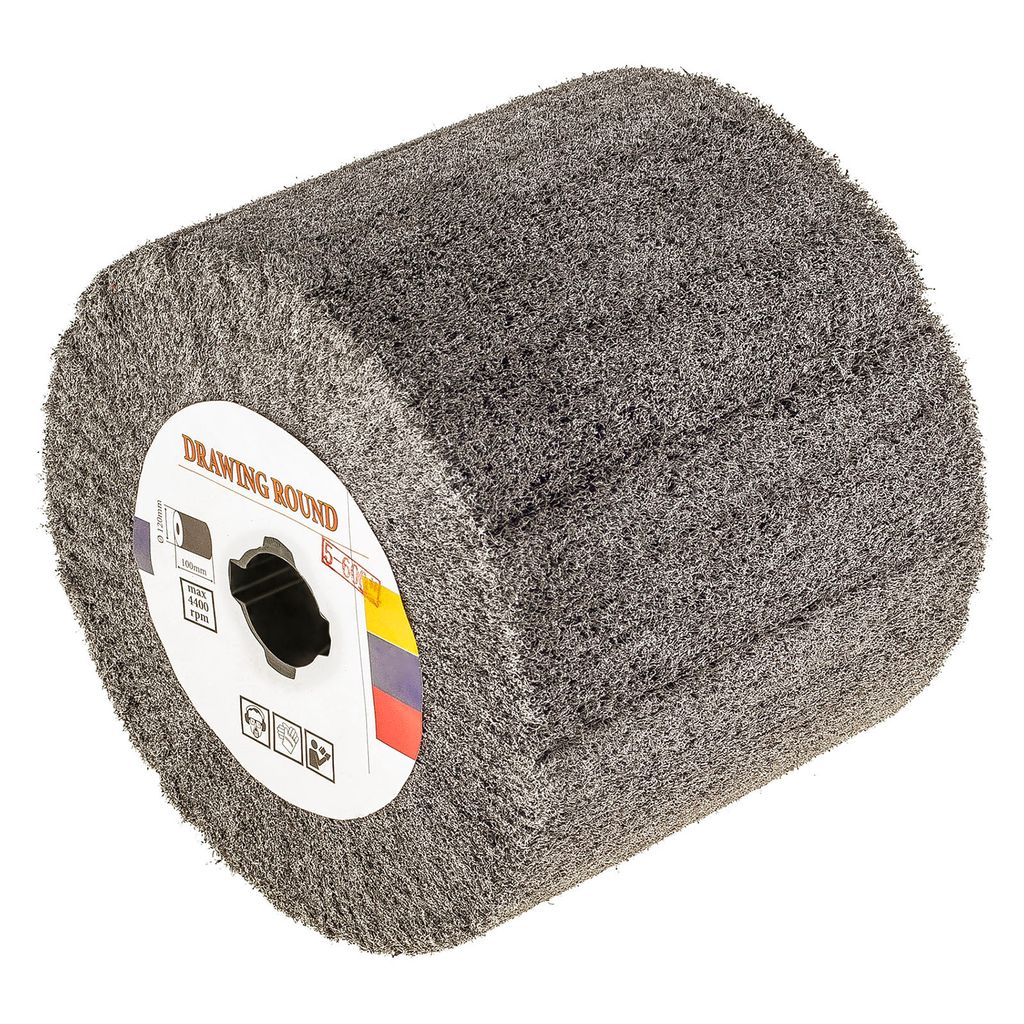 Vlies-Schleifrolle für Satiniermaschine 120x100mm, Körnung P600