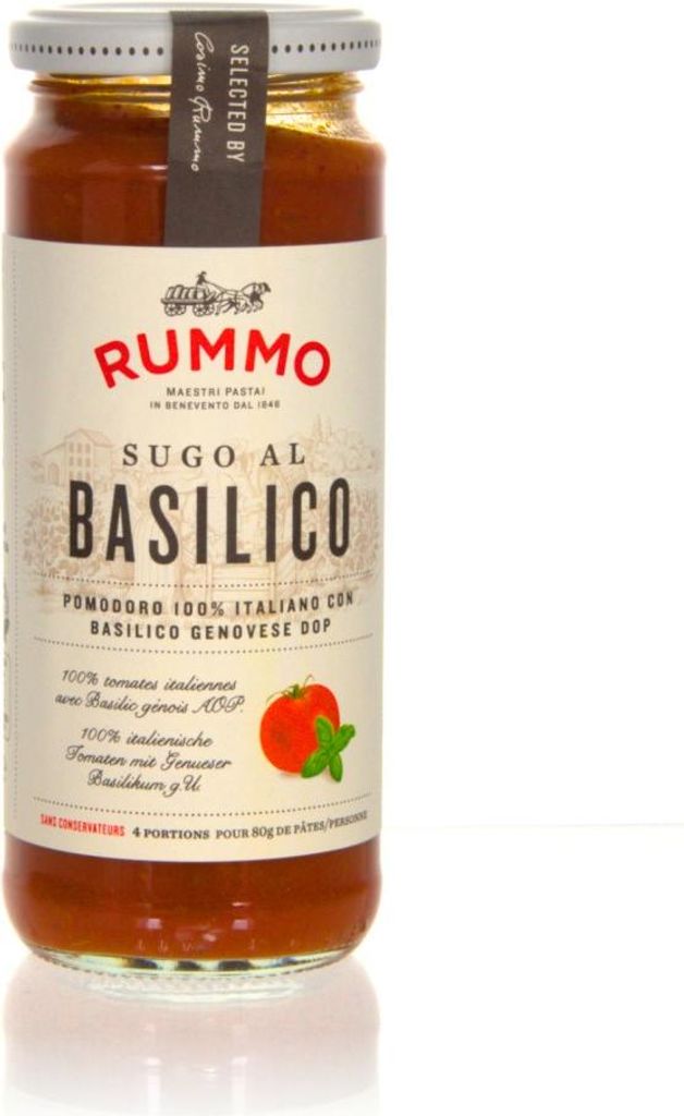 Rummo Sugo al Basilico - Tomatensauce mit Basilikum Produktbild 