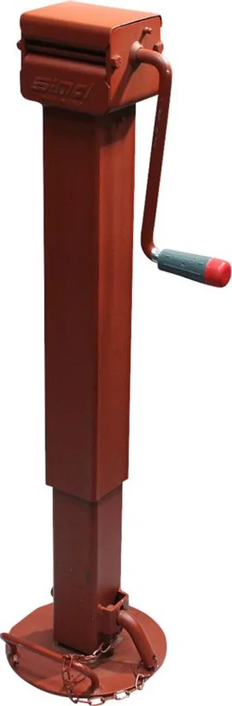 Pied d'appui 2500 kg pour stationner votre remorque avec Simol 80 mm