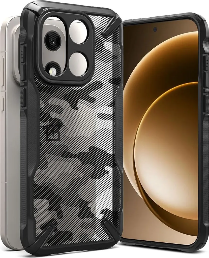 Ringke Fusion X OnePlus 15 Cover Black - Stile Urban & Outdoor