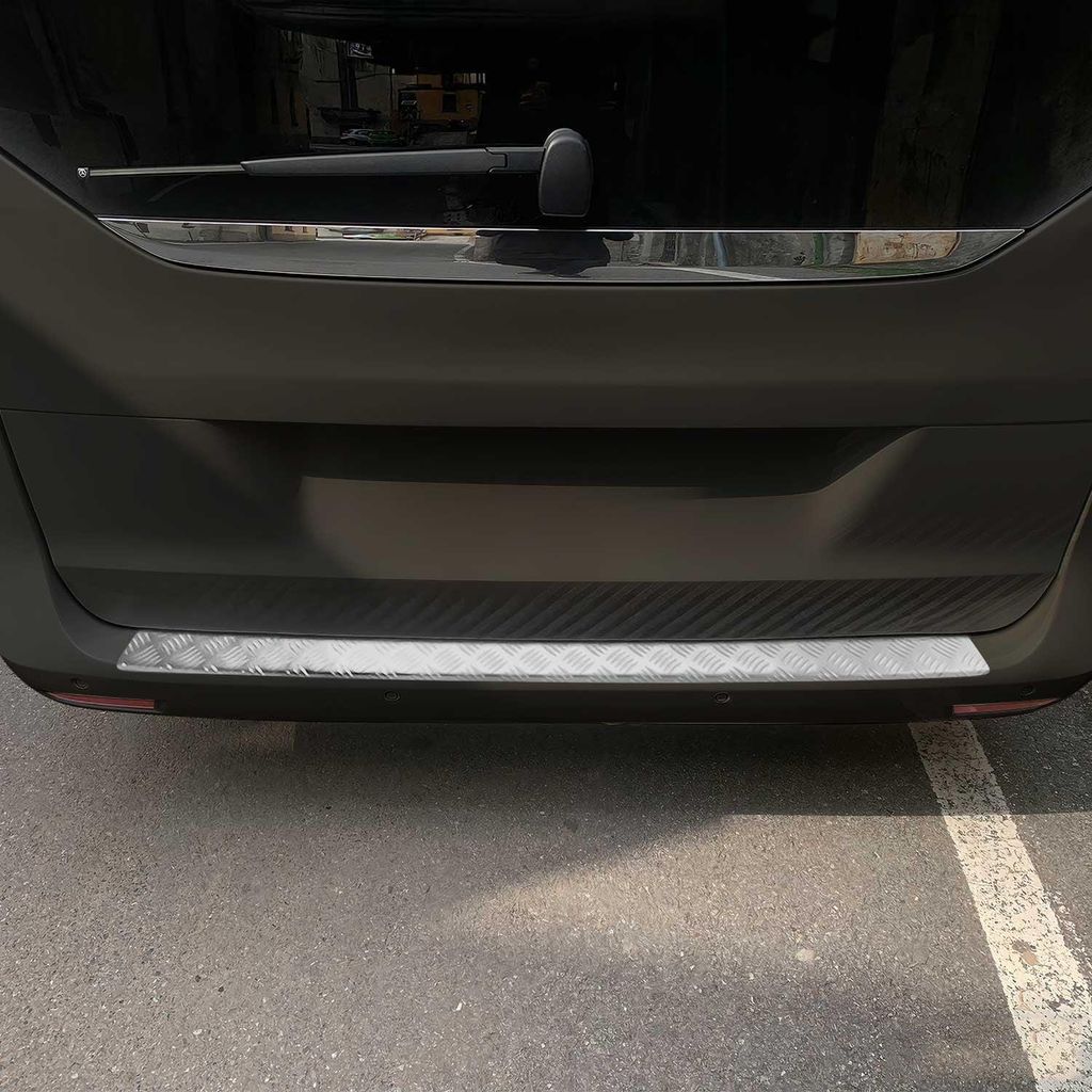 Ladekantenschutz Stoßstangenschutz für Mercedes Vito W447 2014-2025 Alu Silber