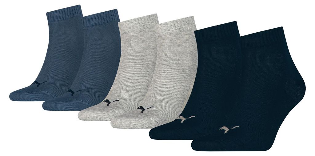 Puma 701230337 Socken 3 Paare Mehrfarbig EU 35-38 Produktbild 