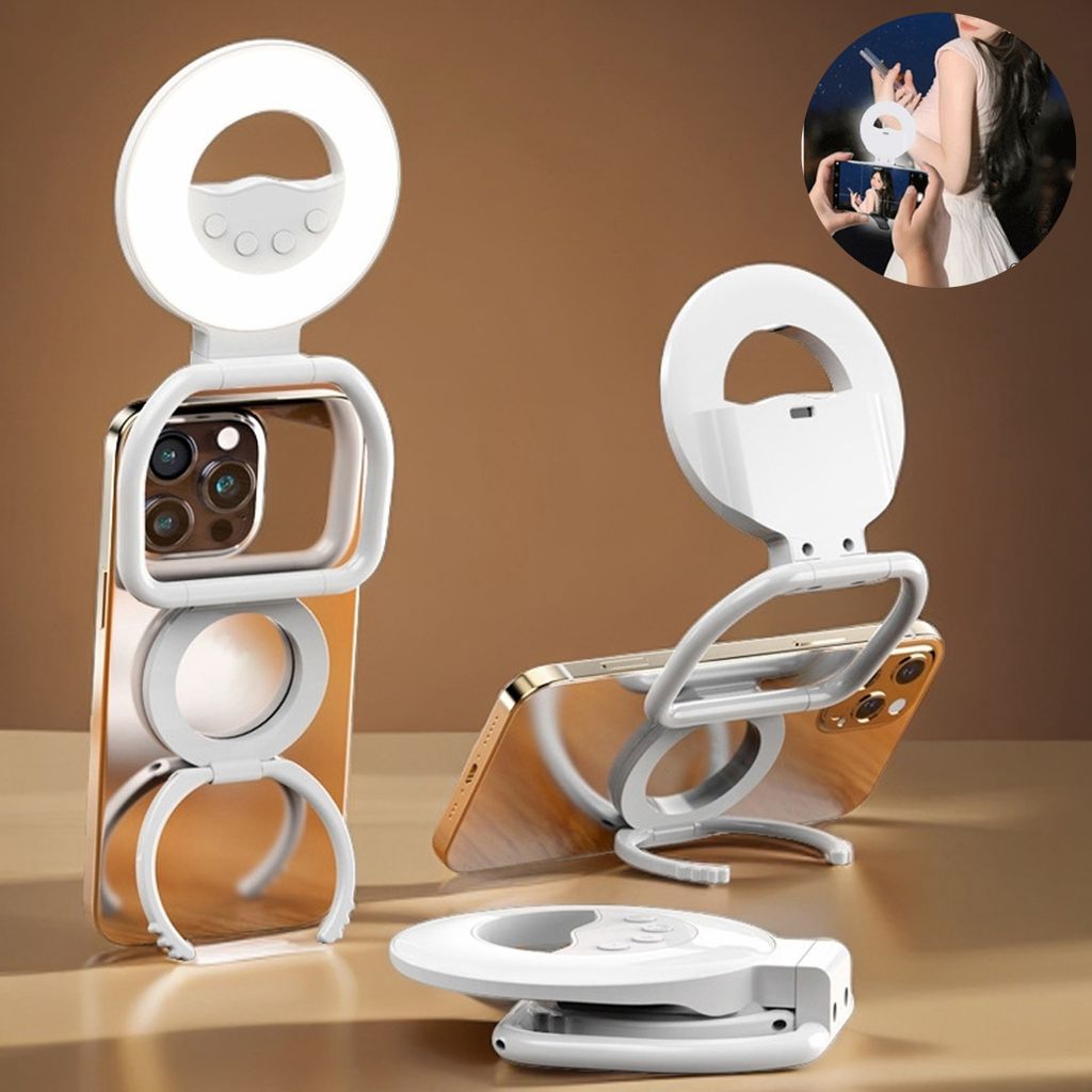Ringlichter, Ringlicht, 3 Lichteffekte Universal Selfie Produktbild 