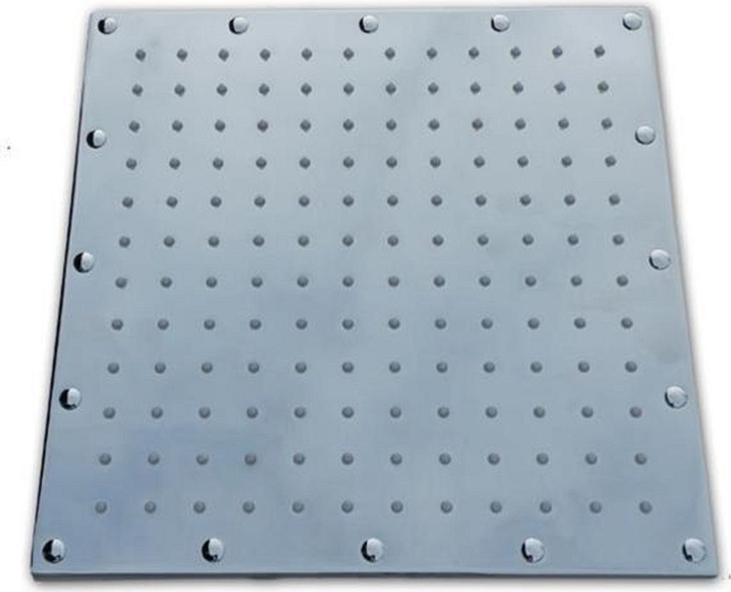 Lineabeta Regendusche 30cm chrom Eckig, 53817.29