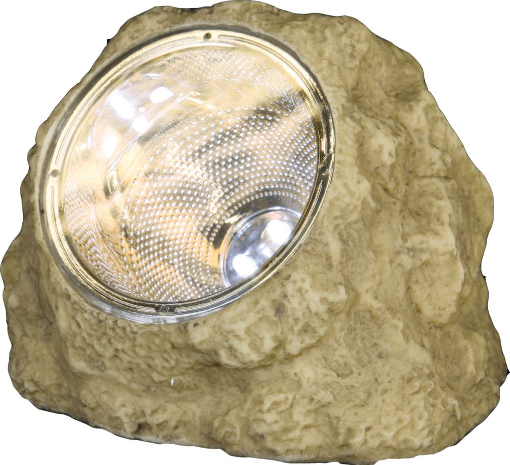 Star Trading LED Solarleuchte Solarstein 14x11cm Dekolicht Gartendeko